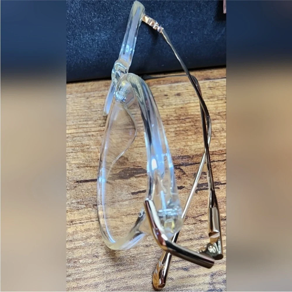 SOJOS Trendy Transparent Frame Blue Light Protection Glasses for Women NWT NIB